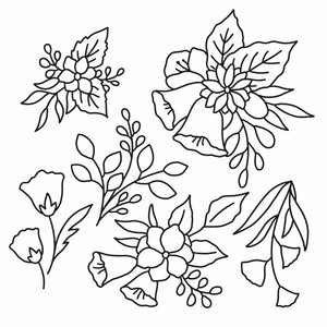 Doodle Florals Printable